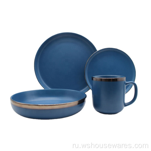 Оптовая керамическая керамическая посуда индивидуальная изысканная посуда